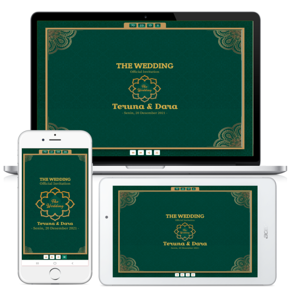 Turquoise Islamic Wedding